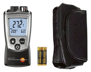Testo 810 Messgerät f.Lufttemperatur u. Infrarotoberflächentemperatur, 05600810