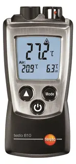 Testo 810 Messgerät f.Lufttemperatur u. Infrarotoberflächentemperatur, 05600810 – Bild 2