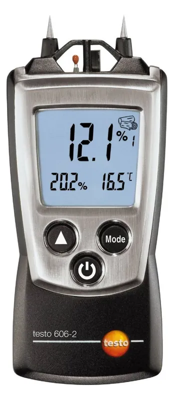 Testo 606-2 Messgerät f.Materialfeuchte Luftfeuchte u. -temperatur, Nr. 05606062