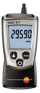 Testo 511 Messgerät f.Absolutdruck,baro- metrischer Druck,300..1200 hPa, 05600511