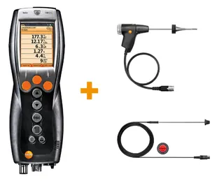 Testo Bluetooth System-Set 330-2LL Netz- teil,Sonde 180mm,Fühler 190mm,0563337276