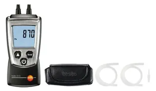 Testo 510 Differenzdruck Messgerät mit Druckanschlussschlauch, 05630510