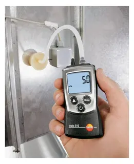Testo 510 Differenzdruck Messgerät mit Druckanschlussschlauch, 05630510 – Bild 4