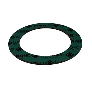 KÖRO Flanschdicht. KöroHD PN6 DN10 18x39x2 mm, ELL, W270, DVGW, WRAS – Bild 2
