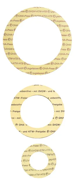 OHA Flanschdichtung nach DIN 2690 PN10-40, DN32, 43x82mm