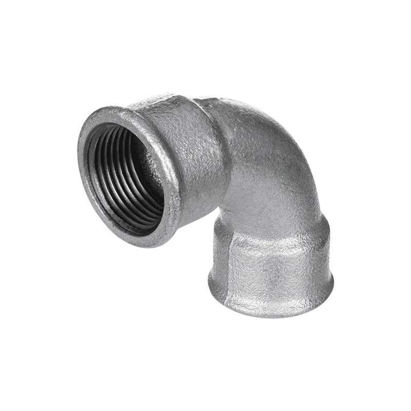 gebofittings Temperguss Gewindefittings 2 A - Kurzer Bogen 90 - 3/4", verzinkt