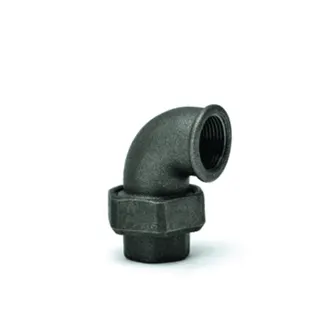 gebofittings Temperguss Gewindefittings 95 -Winkel 90 flach dicht. 2", sw