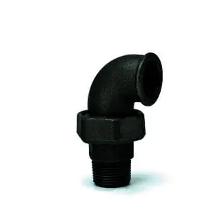 gebofittings Temperguss Gewindefittings 97-W-Verschr.90 flach dicht. 1/2",sw