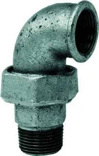 gebofittings Temperguss Gewindefittings 97-W-Verschr.90 flach dicht. 3/4",verz.
