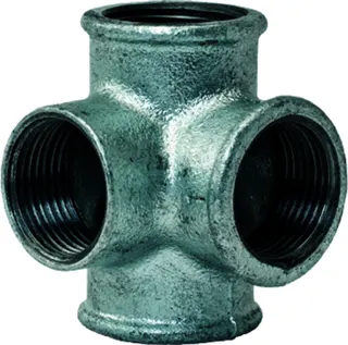 gebofittings Temperguss Gewindefittings 223 - T-Verteiler 1", verzinkt