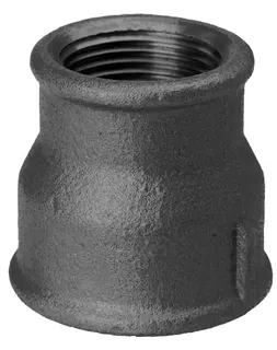Temperguss-Absatzmuffe Nr.240 11/4 x 3/8" schwarz