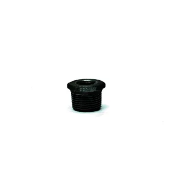 gebofittings Temperguss Gewindefittings 241 - Red.-Nippel 3/4" x 1/4", schwarz