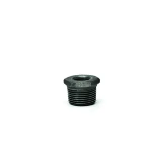 gebofittings Temperguss Gewindefittings 241 - Red.-Nippel 1/2" x 3/8", schwarz