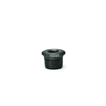 gebofittings Temperguss Gewindefittings 241 - Red.-Nippel 2 1/2" x 1", schwarz