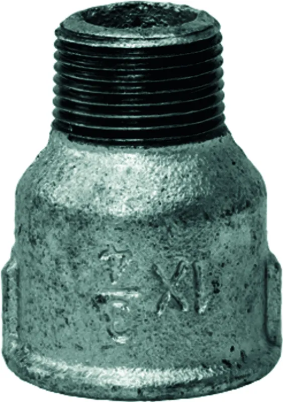 gebofittings Temperguss Gewindefittings 246 - Muffe red. 3/8" x 1/4", verzinkt