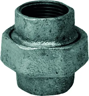 gebofittings Temperguss Gewindefittings 330 - Verschraubung flach 2", verz.