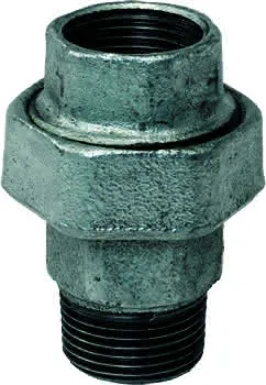 gebofittings Temperguss Gewindefittings 341 - Verschraubung konisch 3", verz.