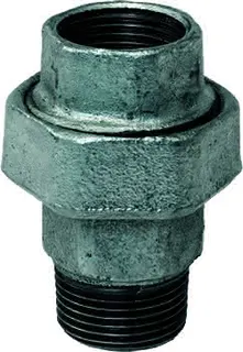 gebofittings Temperguss Gewindefittings 341 - Verschraubung konisch 3/4", verz.