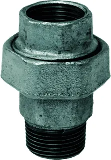 gebofittings Temperguss Gewindefittings 341 - Verschraubung konisch 2", verz.