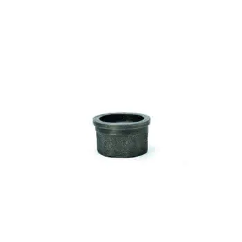 gebofittings Temperguss Gewindefittings 372 - Einlegteil flach 1", schwarz
