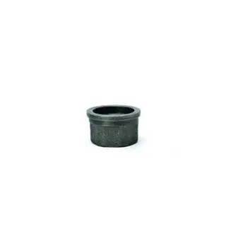 gebofittings Temperguss Gewindefittings 372 - Einlegteil flach 1", schwarz