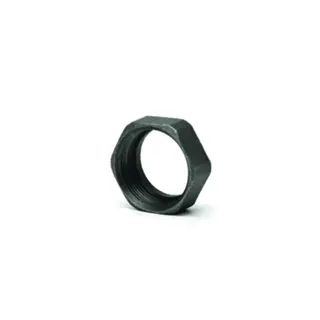 gebofittings Temperguss Gewindefittings 374 - Überwurfmutter 1", schwarz