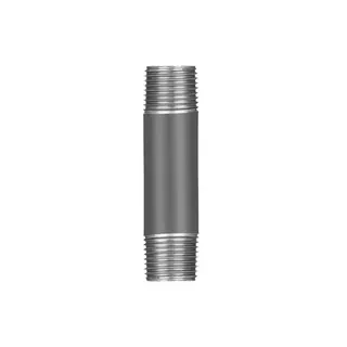 gebonipple, Rohrdoppelnippel Rohrdoppelnippel 1/2" x 40 mm - schwarz