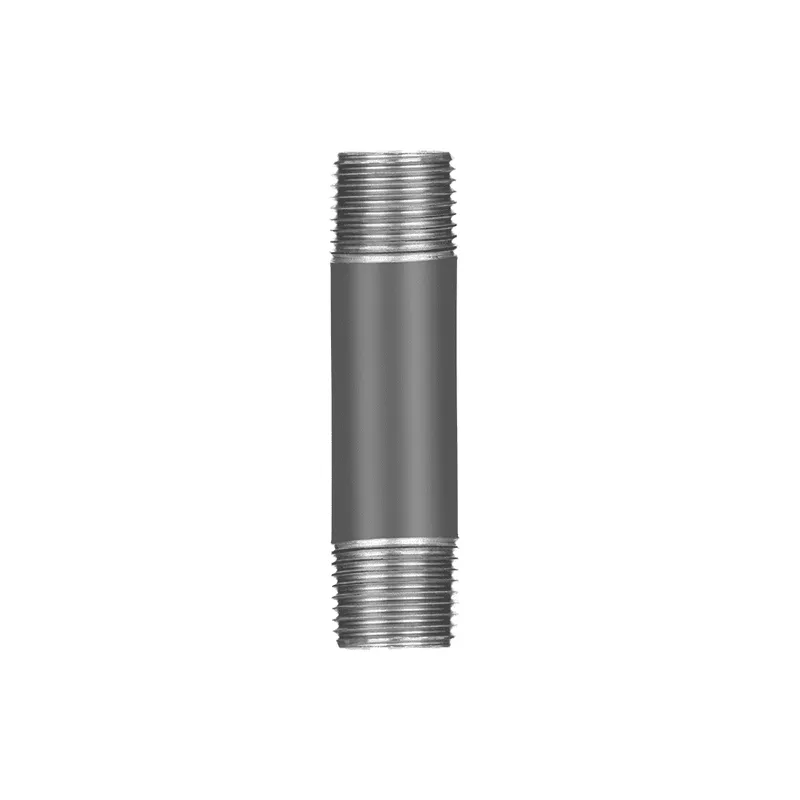 gebonipple, Rohrdoppelnippel Rohrdoppelnippel 1" x 140 mm - schwarz