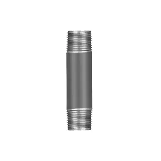 gebonipple, Rohrdoppelnippel Rohrdoppelnippel 3/4" x 80 mm - schwarz