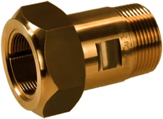 gebomessing, Messing-KLV Serie 310 Typ MAS 1 1/4" x 35 mm für Kupferrohr