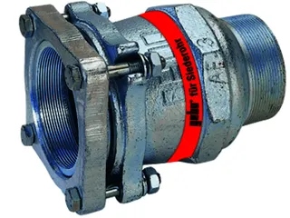 gebooriginal Temperguss-KLV Serie 220 Typ AF 4" x 108,0 mm für Siederohr
