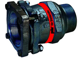 gebooriginal Temperguss-KLV Serie 220 Typ AF 4" x 108,0 mm für Siederohr – Bild 2