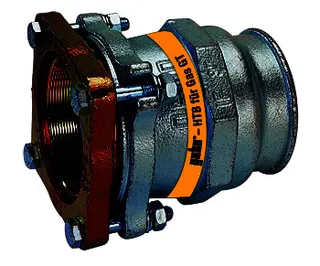 gebooriginal Temperguss-KLV Serie 225 Typ IFT 4" für Stahlrohr