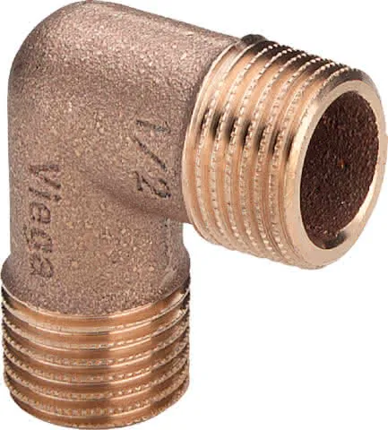 Viega Winkel 90 Grad 3091 in R1/2 x R1/2 Rotguss