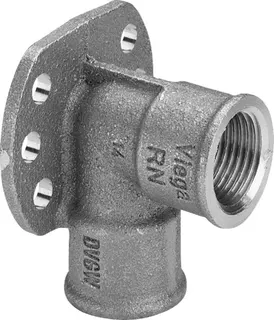 Viega Wandscheibe 3471 in Rp 1/2 Rotguss – Bild 2