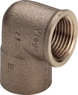 Viega Winkel 94090G in 35mm x Rp1 1/4 IG Rotguss