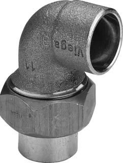 Viega Winkelverschraubung 94096 konischdichtend in 28mm Rotguss – Bild 2