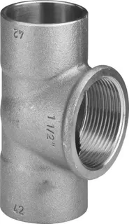 Viega T-Stück 94130G in 35mm x Rp3/4 x 35mm Rotguss – Bild 2