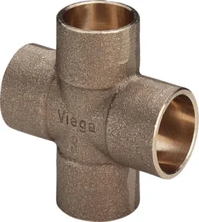 Viega Kreuzstück 94180 in 15mm Rotguss