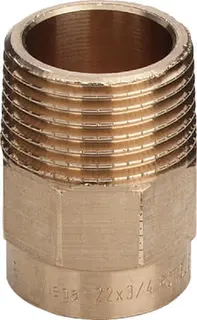 Viega Übergangsnippel 94243G in 28mm R1 Rotguss