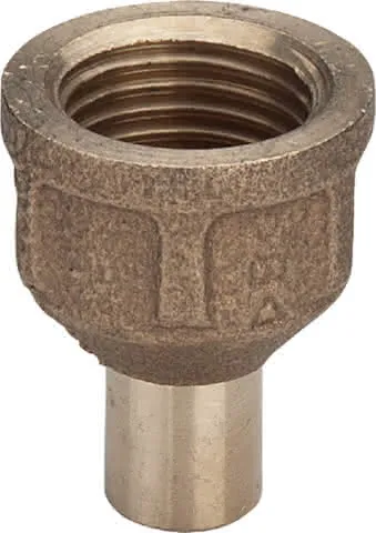 Viega Übergangsmuffe 94246G in 12mm x Rp3/8 Rotguss