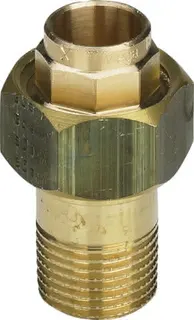 Viega Rohrverschraubung 94341G konischdichtend in 12mm x R1/2 Rotguss