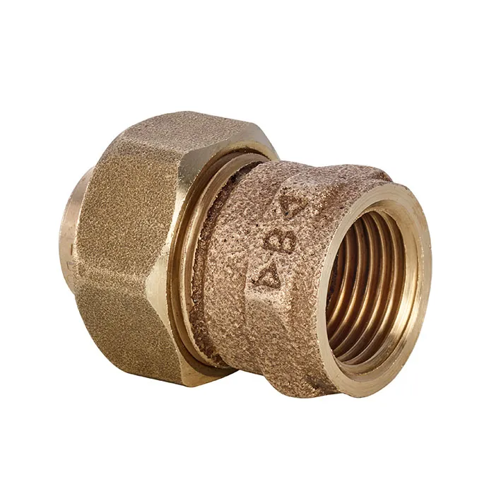 IBP Verschr. konisch dicht. S.4000 4340G 10 x 3/8" IG Rotguss