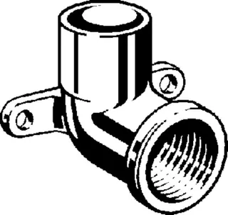 Viega Wandscheibe 94472G mit zwei Ösen in 15mm x Rp3/8 Rotguss – Bild 3