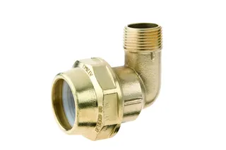 BEU Winkelstück 90Grad mit AG ohne SR 3/4" 32