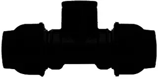 geboplast Kunststoff-Klemmverbinder Typ PTI 50mmx 1 1/2"x 50mm mit Innengew.