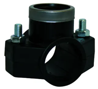 geboplast Kunststoff-Anbohrsättel Typ PANBZ 32mm x 3/4", ANB m. 2 Schr. – Bild 2