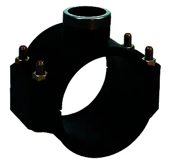 geboplast Kunststoff-Anbohrsättel Typ PANBV 75mm x 3/4", ANB mit 4 Schr.