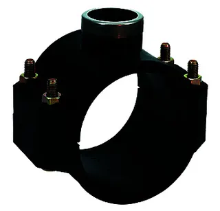 geboplast Kunststoff-Anbohrsättel Typ PANBV 63mm x 1/2", ANB mit 4 Schr.