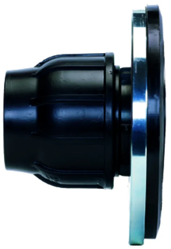 geboplast Kunststoff-Klemmverbinder Typ POF 75mm x 3", als Flanschmuffe